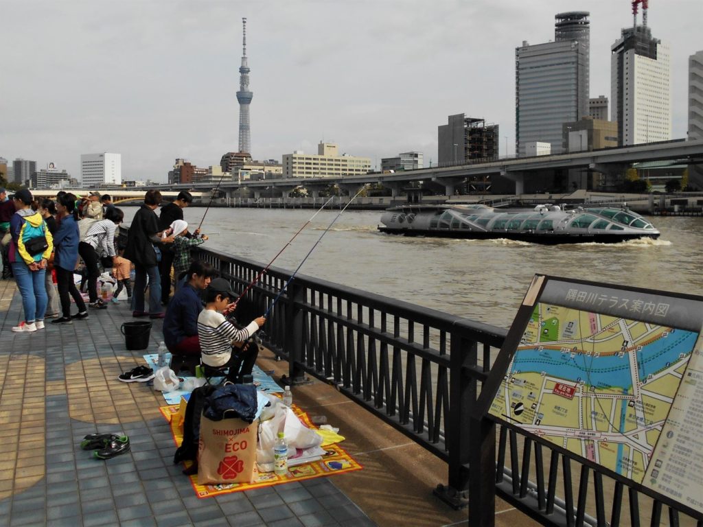 秋の一日を親子でのんびり ハゼ釣り大会 その１ トコトコ鳥蔵