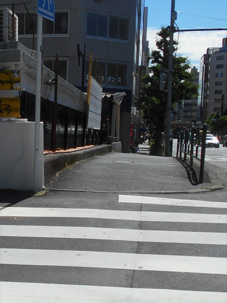 大和橋南側歩道の画像。
