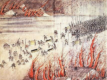 大塩平八郎の乱（Wikipediaより2020.8.24ダウンロード）の画像。
