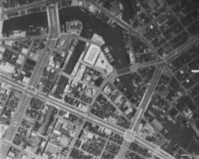 昭和11年撮影空中写真（Ｂ29-C3-54）〔部分〕の画像。
