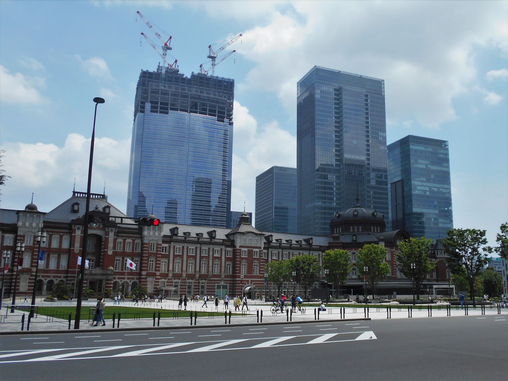 東京駅丸の内駅舎の画像。
