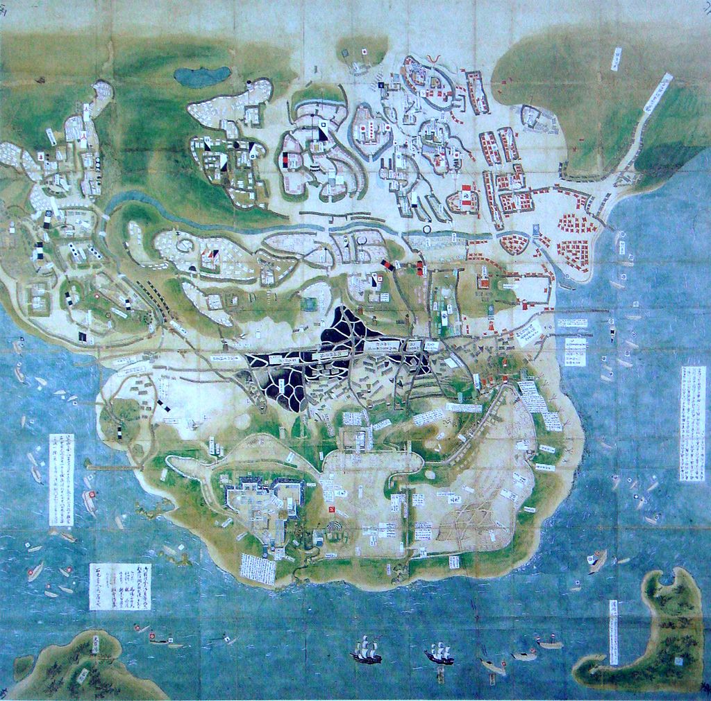 原城包囲之図（Wikipediaより20211208ダウンロード）の画像。