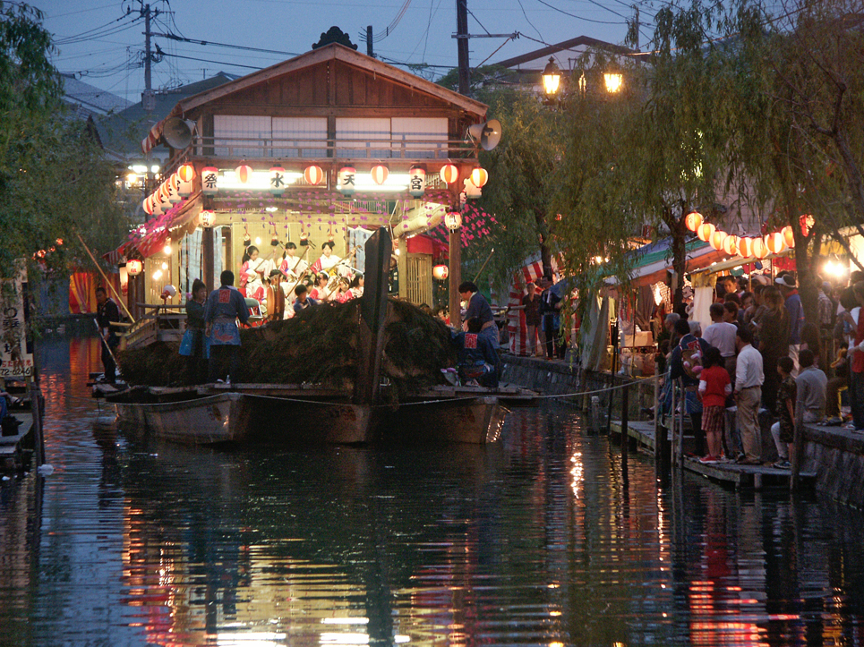 水天宮祭（柳川市Webサイトより20211204ダウンロード）の画像。