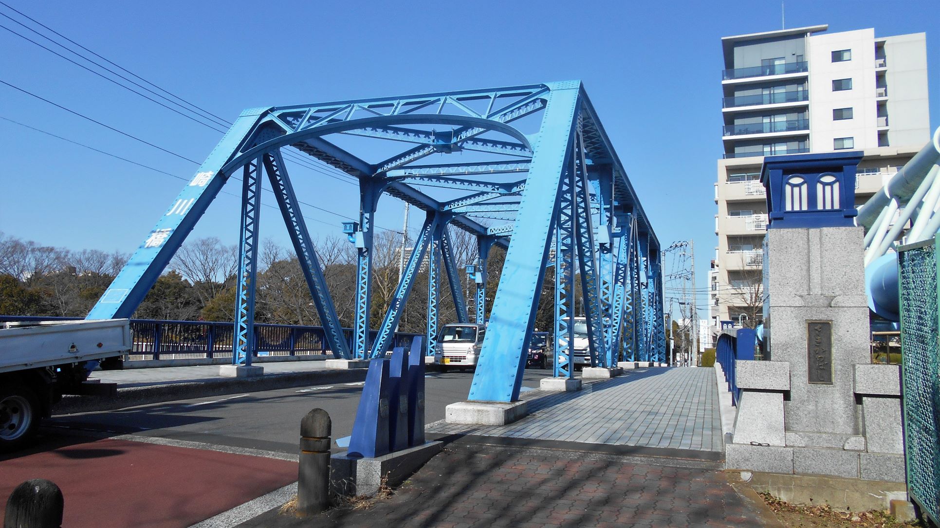 崎川橋の画像。