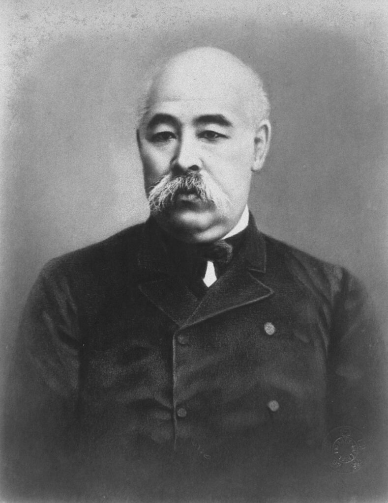 後藤象二郎（出典：近代日本人の肖像）の画像。