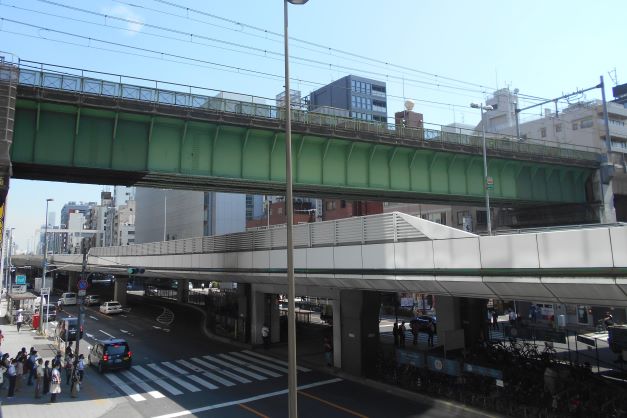 昭和橋架道橋の画像。