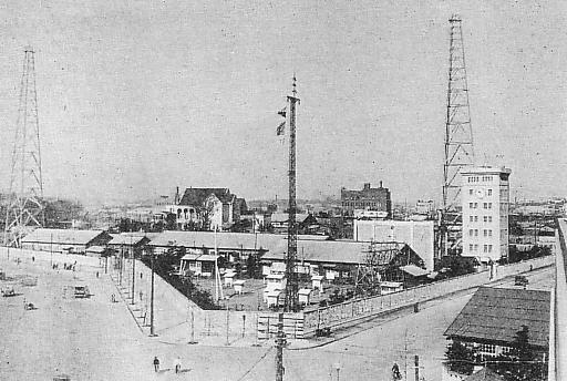 1930年頃の中央気象台（Wikipediaより20220718ダウンロード）の画像。