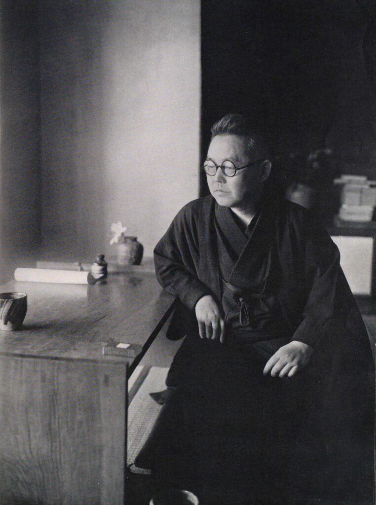 井伏鱒二（出典：近代日本人の肖像）の画像。